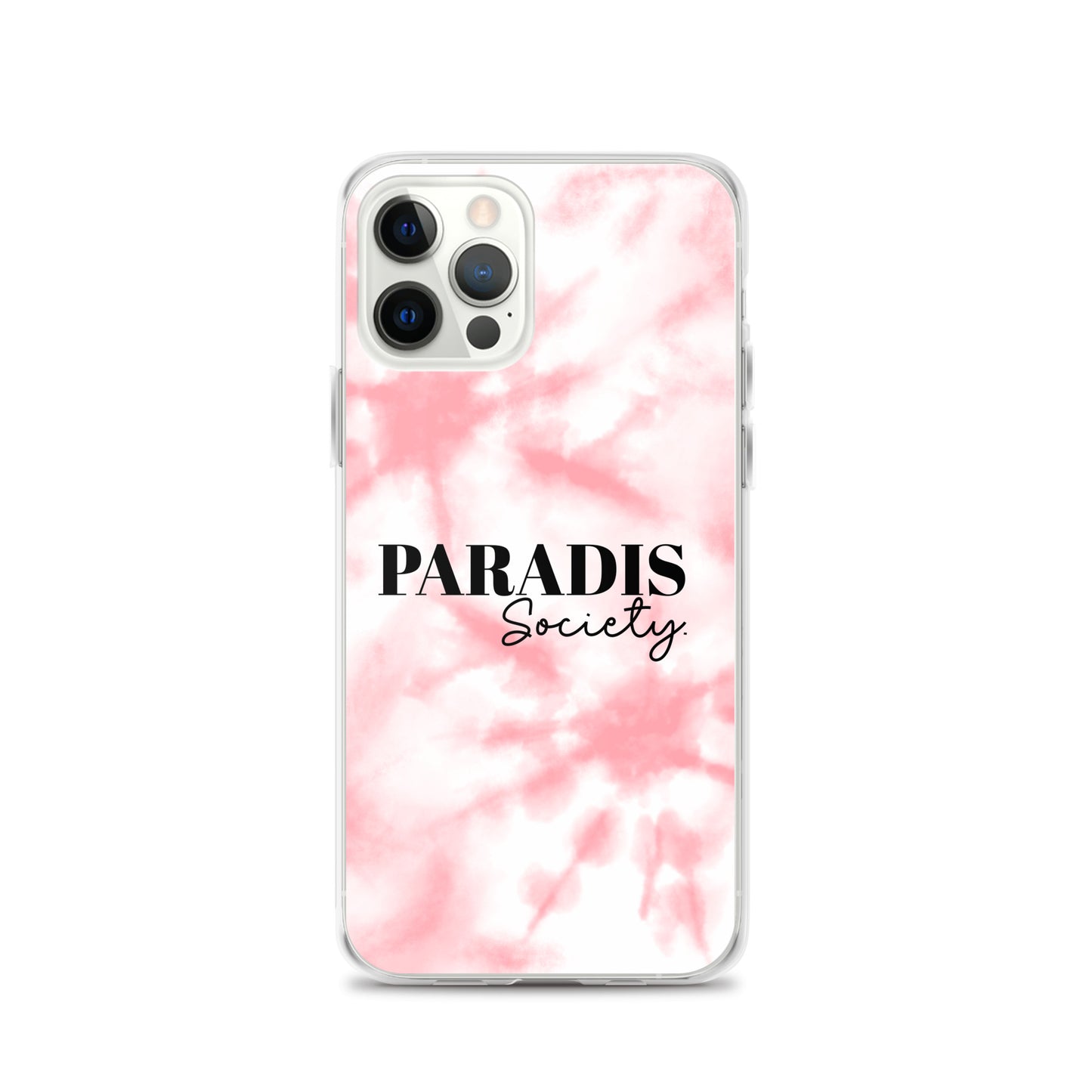 Clear Case for iPhone® Paradis Society Pink