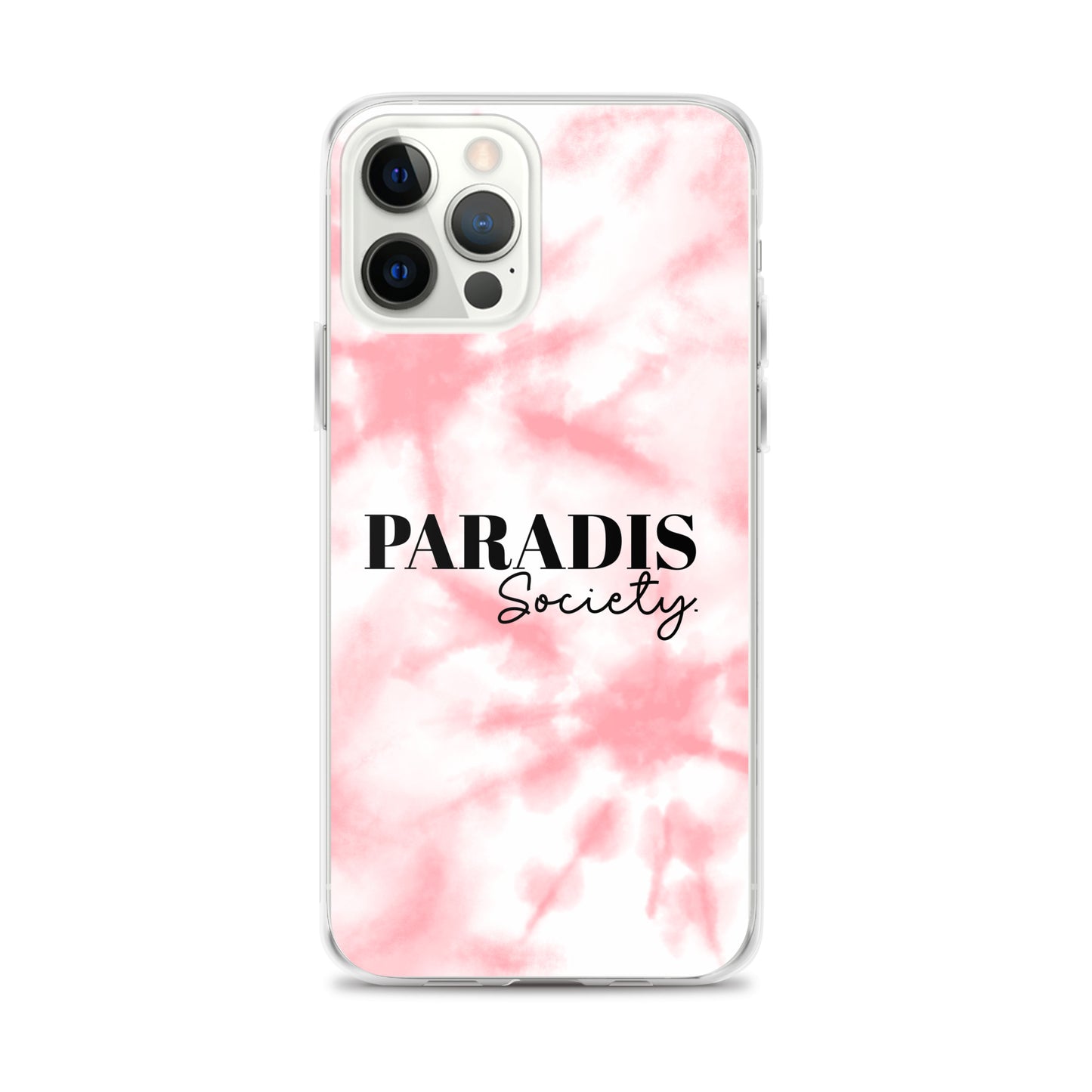 Clear Case for iPhone® Paradis Society Pink