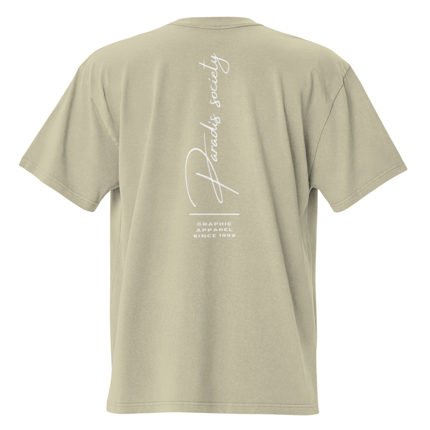 Oversized faded t-shirt Paradis Edition